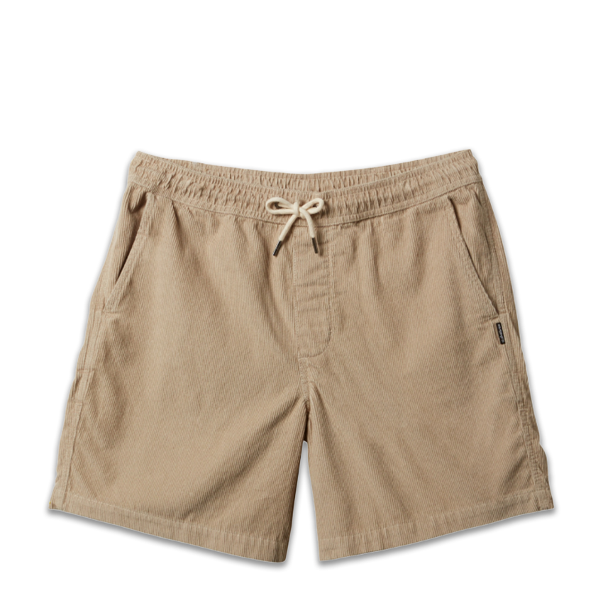 Bermuda Quiksilver Taxer Cord Shorts Beige