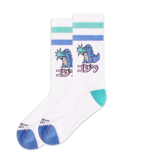Calzini American Socks Gojira Bianco