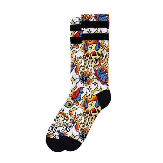 Calzini American Socks Wicked Bianco