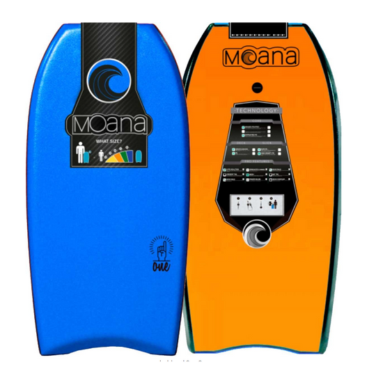 Bodyboard Moana One 42” Blu/Arancione