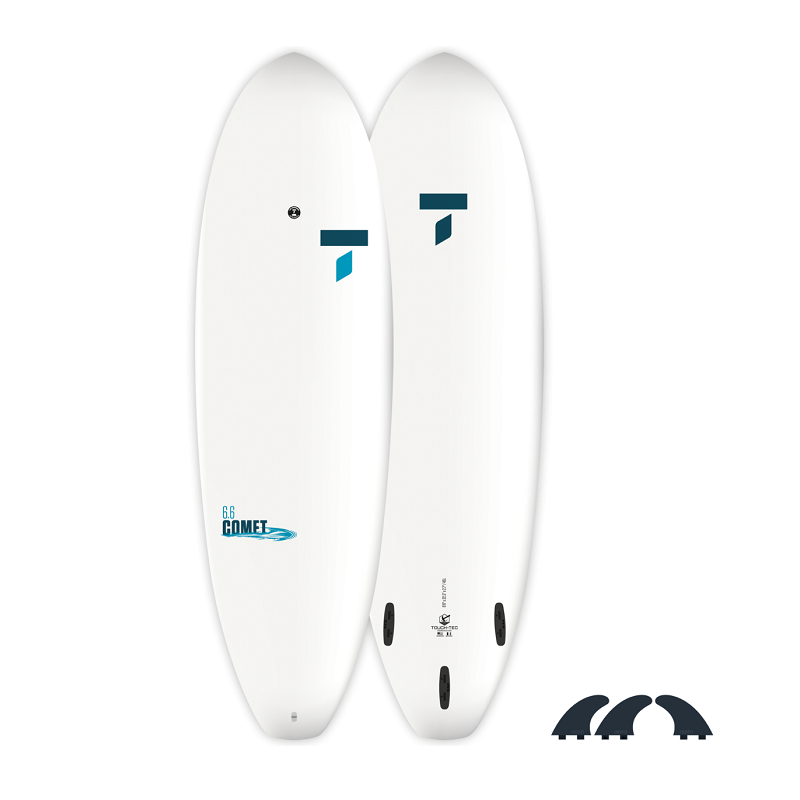 Tavola da Surf Tahe Comet 7'2” Bianco