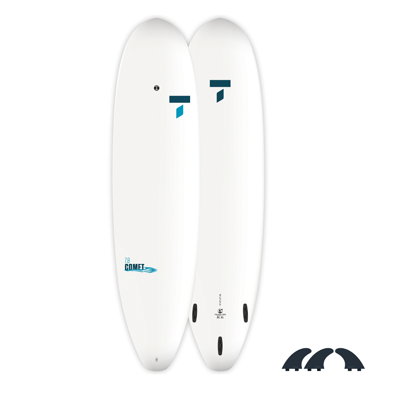 Tavola da Surf Tahe Comet 7'8” Bianco