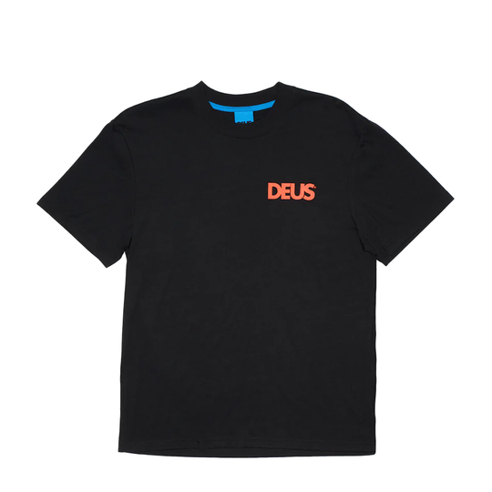 T-Shirt Deus Canggu Surf Address Tee Nero