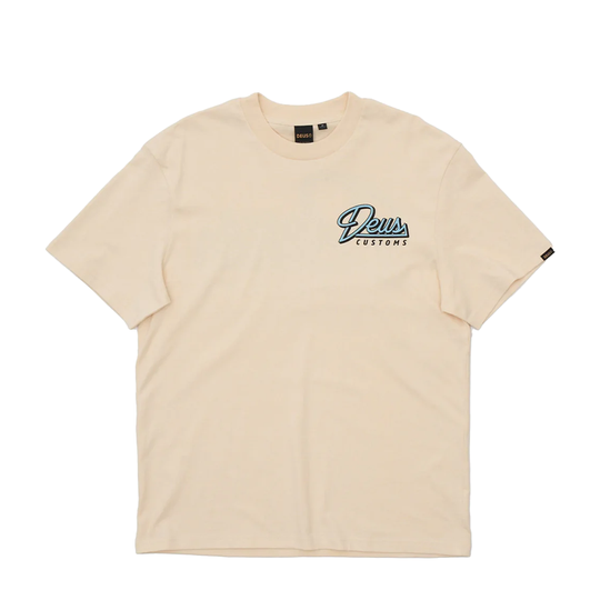 T-Shirt Deus Conduit Tee Bianco