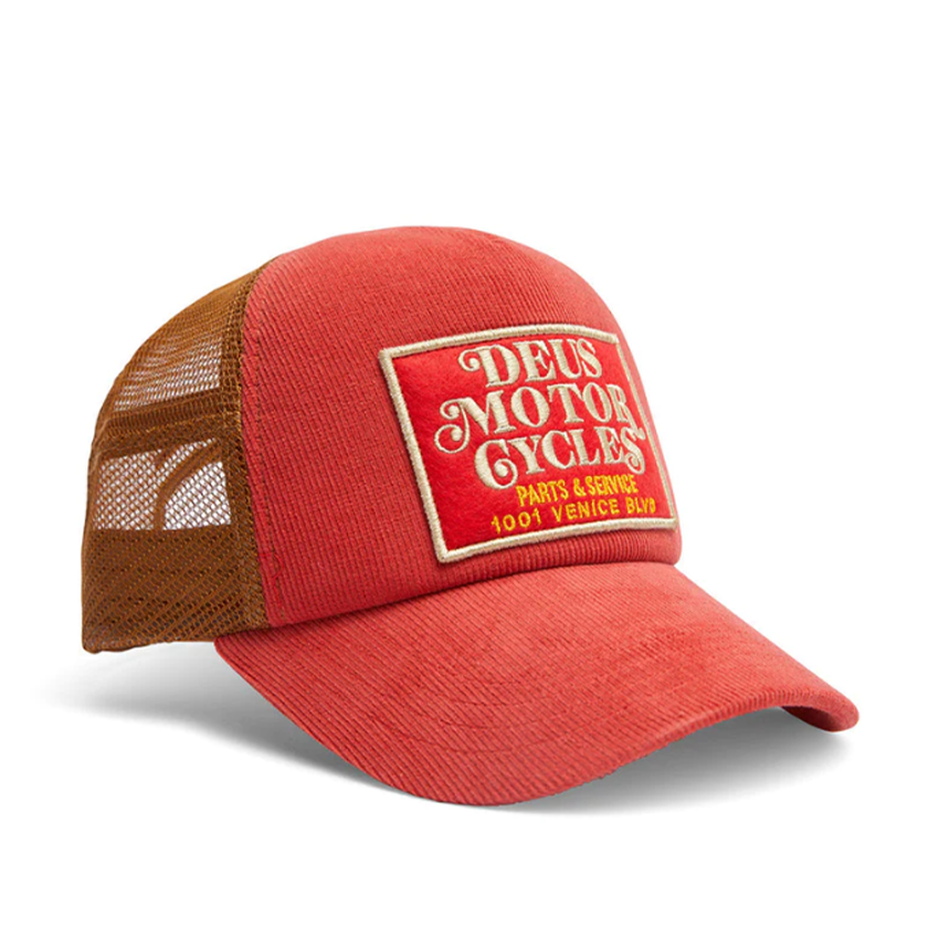 Cappello Deus Mosey Trucker Rosso