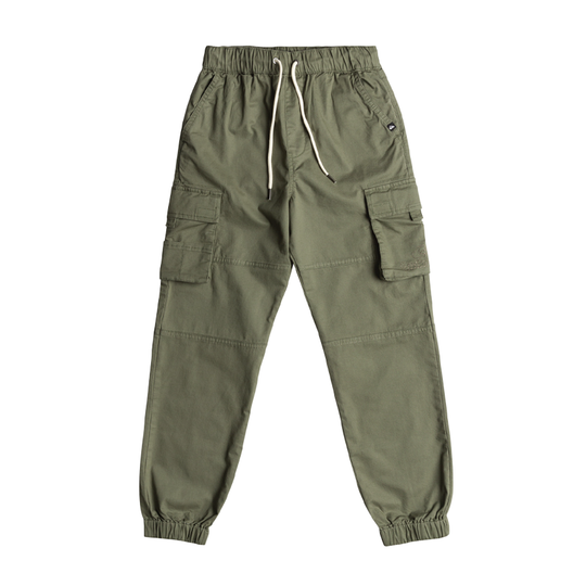 Pantalone Bambino Quiksilver We Get By Cargo Surf Pant Verde