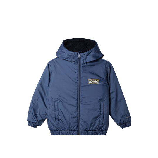 Giacca Bambino Quiksilver Reversible All Seas Blu