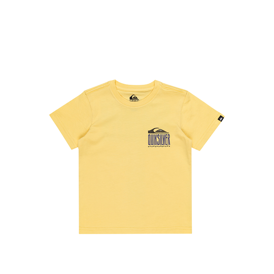 T-Shirt Bambino Quiksilver World Force Tee Giallo