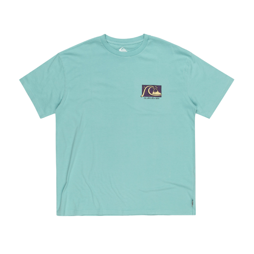 T-Shirt Quiksilver Take Us Back Bubble Tee Blu