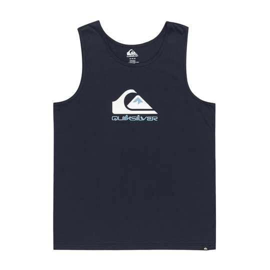 Canotta Quiksilver Comp Logo Tank Blu