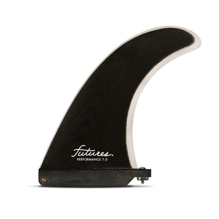 Pinna Surf Futures Fins Performance Single Fin 7” Nero