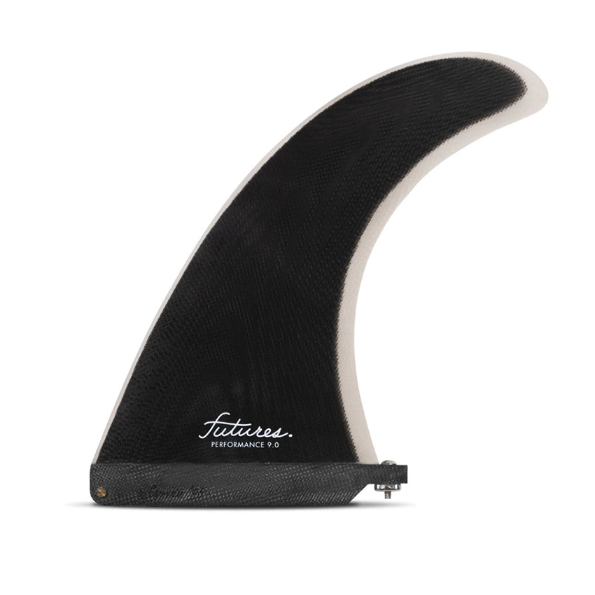 Pinna Surf Futures Fins Performance Single Fin 9” Nero