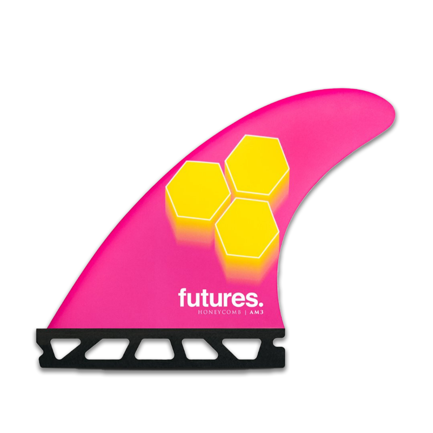 Pinne Surf Futures Fins FAM3 Al Merrick RTM Thruster S Fucsia