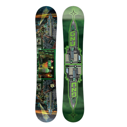 Feinstes Gnu-Snowboard- Surfplank