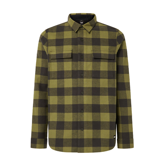 Camicia Oakley Bear Cozy Flannel Shirt Verde