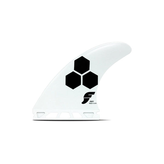 Pinne Surf Futures Fins AM1 Thruster Thermo Tech Bianco