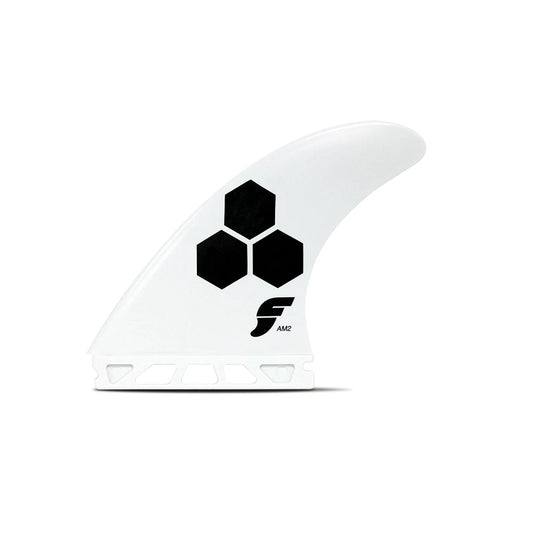Pinne Surf Futures Fins FAM2 Thruster Thermo Tech Bianco