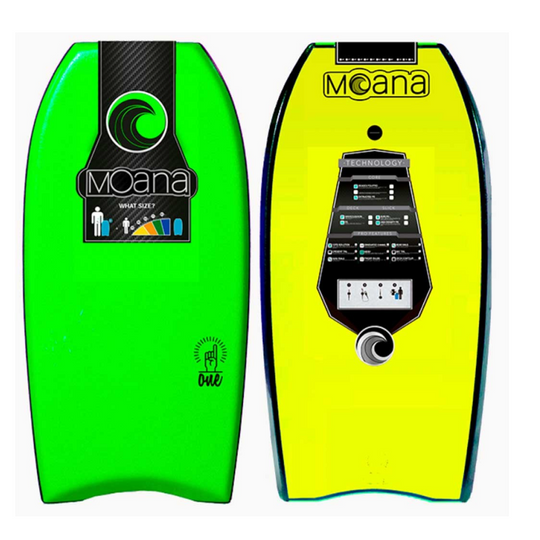Bodyboard Moana One 42” Verde/Giallo