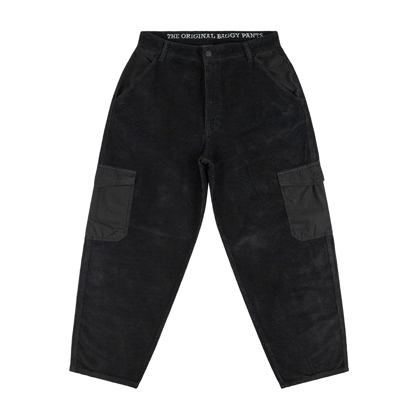 Pantaloni Homeboy Alien Cargo Cord Nero