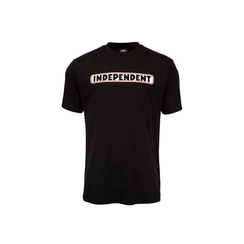 T-Shirt Independent Bambino Bar Logo Nero