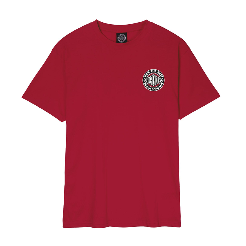 T-Shirt Independent Bambino BTG Summit Rosso