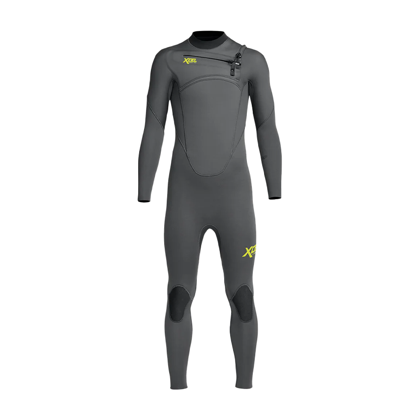 Muta Bambino Xcel Youth Comp 4/3mm Full Wetsuit Grigio