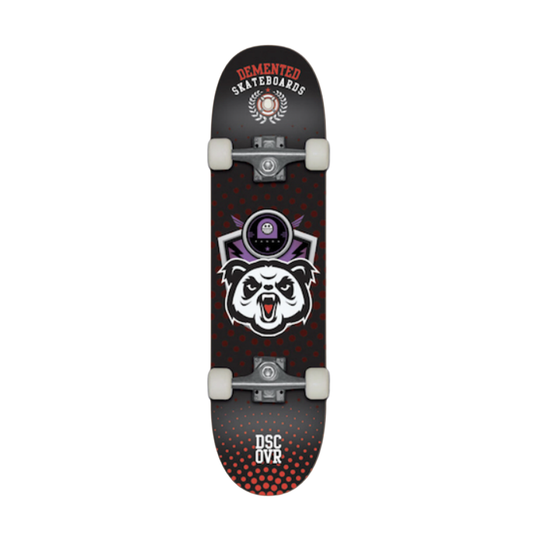 Skate Completo Demented Discover 7.75" Panda