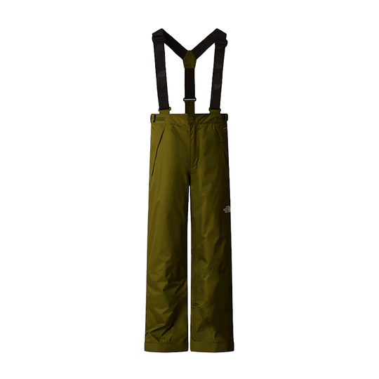 Pant Snow The North Face Bambino Snowquest Suspender Pant Verde