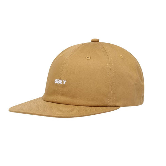 Cappello Obey Bold 6 Panel Cap Marrone