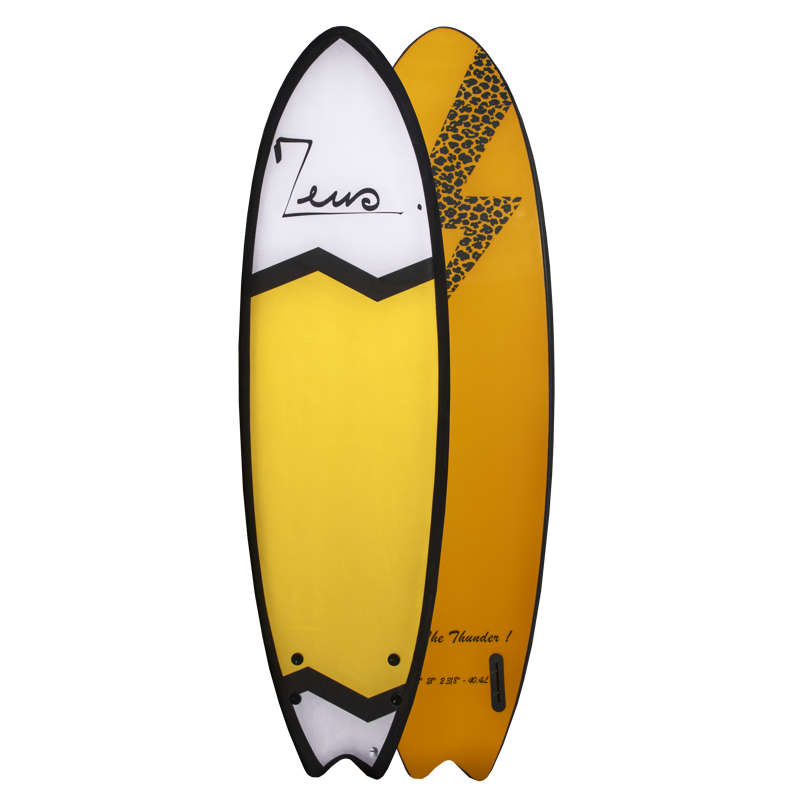 Surfplank Surf Softboard Zeus Fish 6'2"