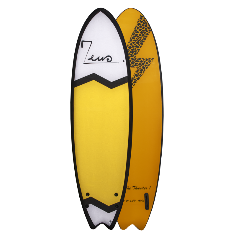 Table de planche souple Zeus Fish Surf 6'2"