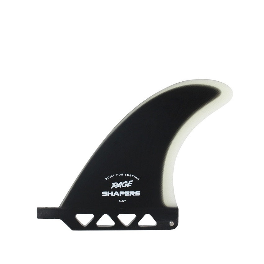 Pinna Surf Shapers Rage Fin 5.5" Nera