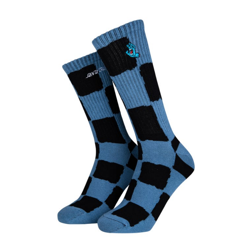 Calzini Santa Cruz Screaming Mini Hand Sock Blu