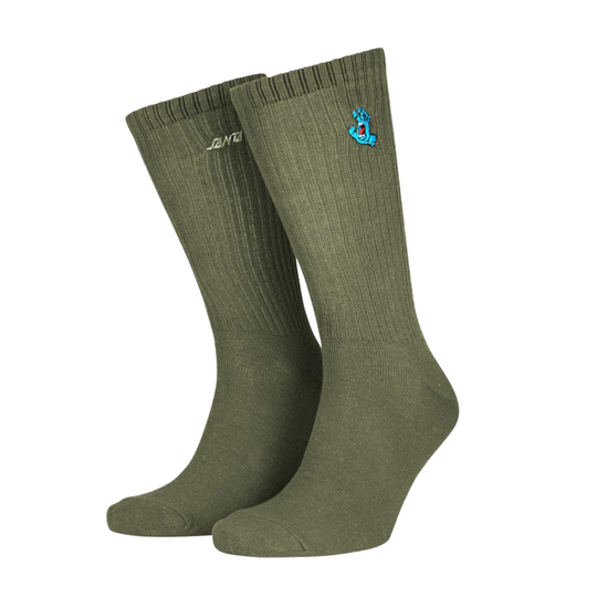 Calzini Santa Cruz Screaming Mini Hand Sock Grigio