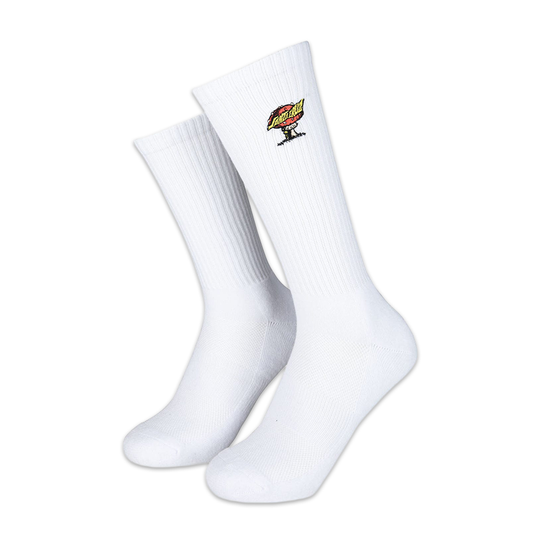Calzini Santa Cruz Winkoski Alien Creep Sock Bianco