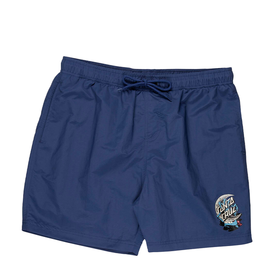 Costume Santa Cruz Crescent Bone Hand Swimshort Blu