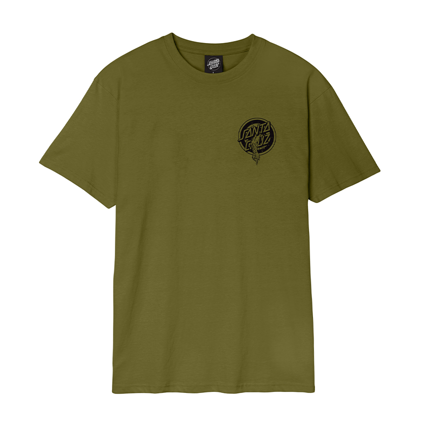 T-Shirt Santa Cruz Roskopp Evo 2 Tee Verde
