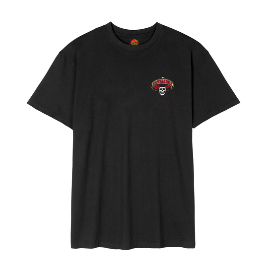T-Shirt Santa Cruz Guzman Dead Diners Tee Nero