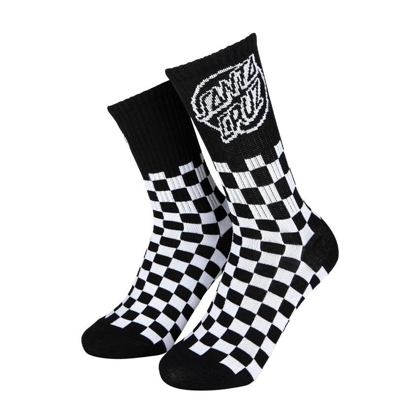 Calzini Santa Cruz Bambino Oval Check Sock 2 pack