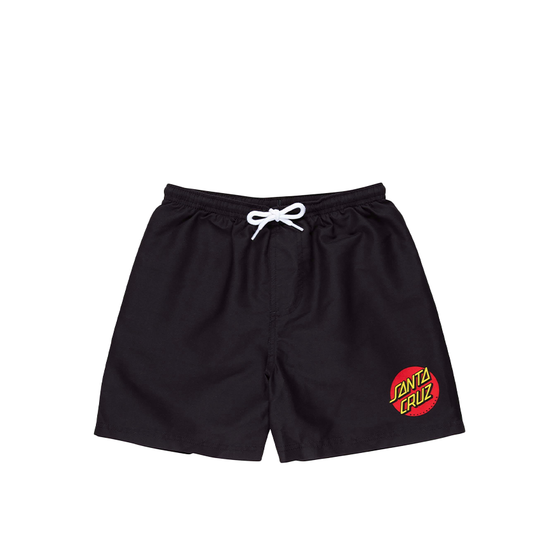 Costume Bambino Santa Cruz Classic Dot Swimshort Nero