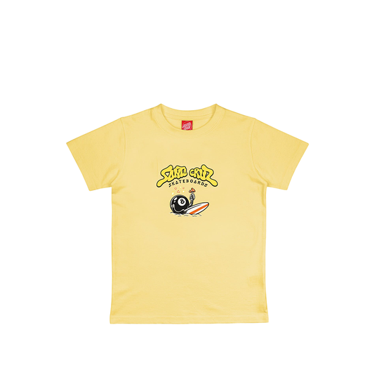 T-Shirt Bambino Santa Cruz Youth Winkowski 8Baller Trip Giallo