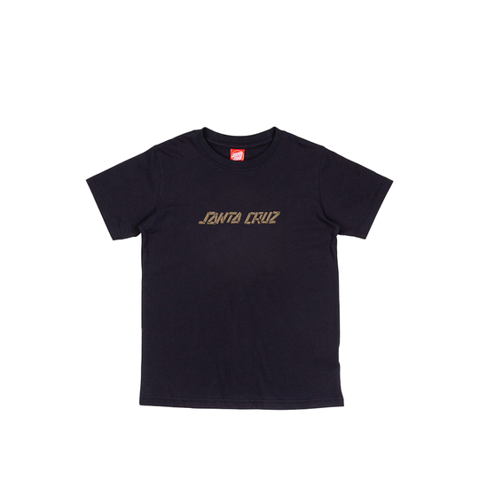 T-Shirt Bambino Santa Cruz Youth Screaming Grizzly Nero