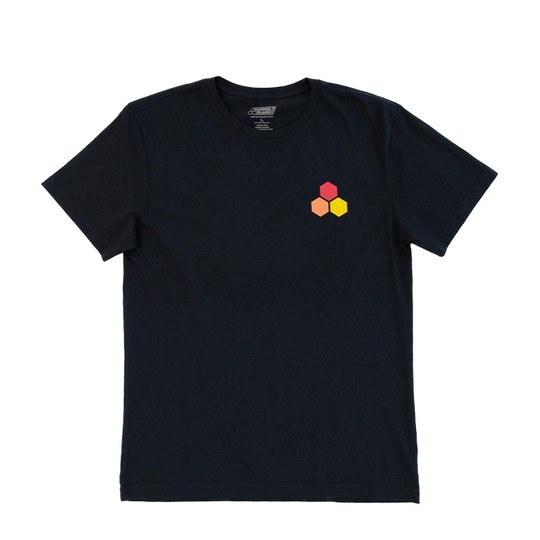 T-Shirt Channel Island Classic Hex Tee Nero