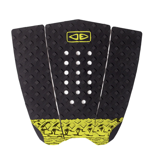 Pad Surf Ocean&Earth Simple Jack Hybrid 3 Piece Tail Pad Nero/Lime