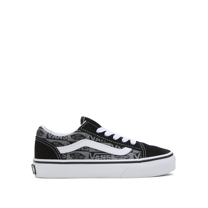 Sneakers Vans Bambino Old Skool Logo Nero