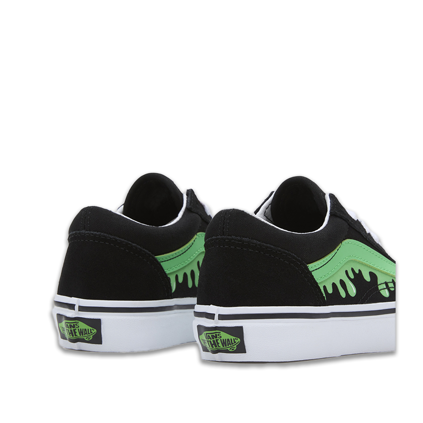 Sneakers Vans Bambino Old Skool Glow Slime Nero