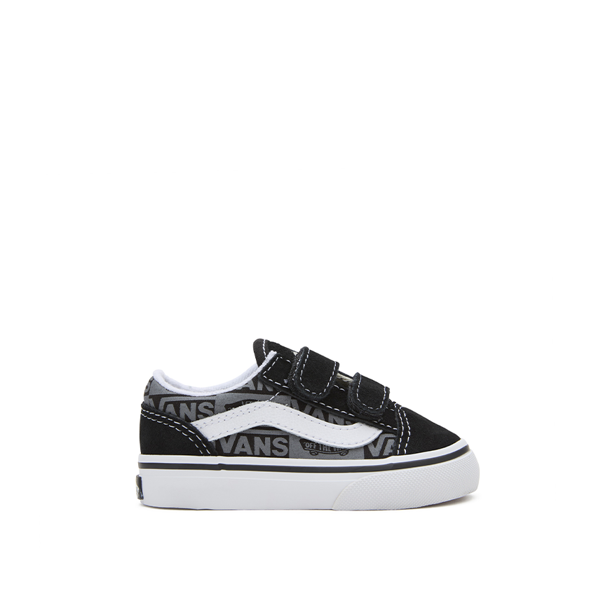 Sneakers Vans Bambino Old Skool Logo Nero