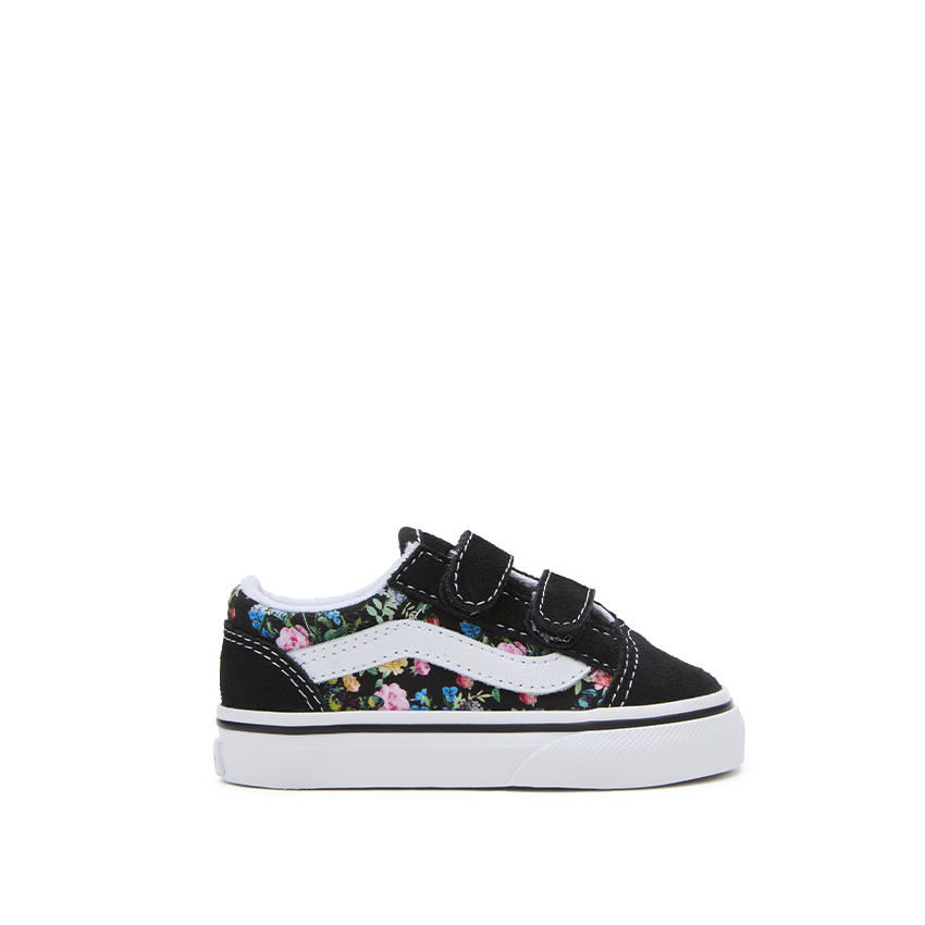 Sneakers Vans Bambino Old Skool Wild Bouquet Nero