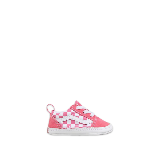 Sneakers Vans Bambino Old Skool Crib Checkerboard Rosa