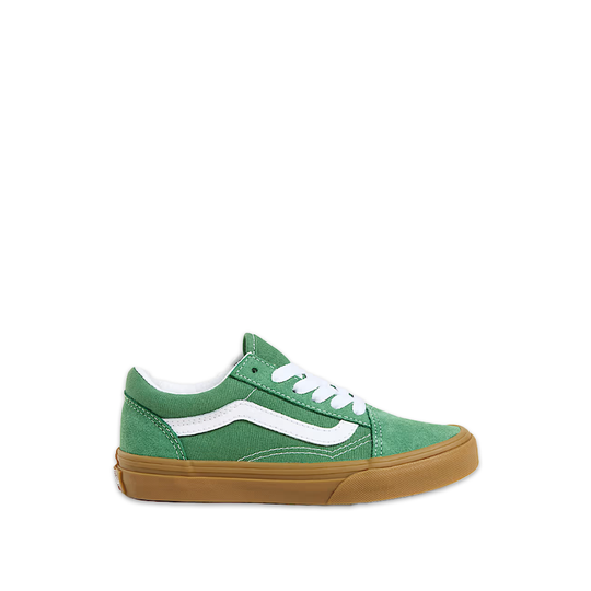 Sneakers Bambino Vans Old Skool Gum Verde